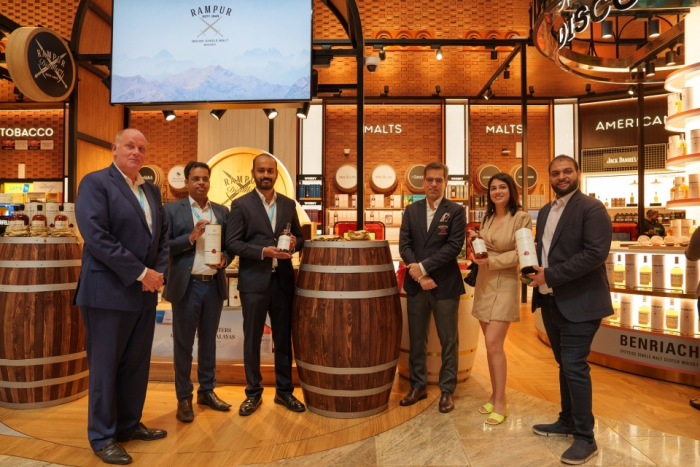 Gulf Beverages in Collaboration with Rampur Distillery Unveils Exclusive Rampur Select at Bengaluru Duty Free